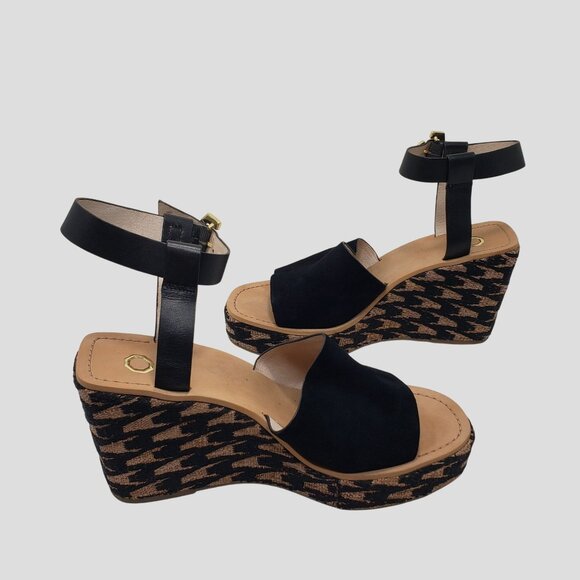 Louise et Cie Lo-Paley Leather Suede Black Womens 10M - Picture 8 of 9